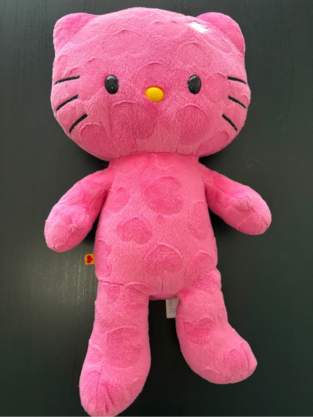 Cute Build-A-Bear 2013 Valentines Hello Kitty Pink Hearts Limited Edition No Bow